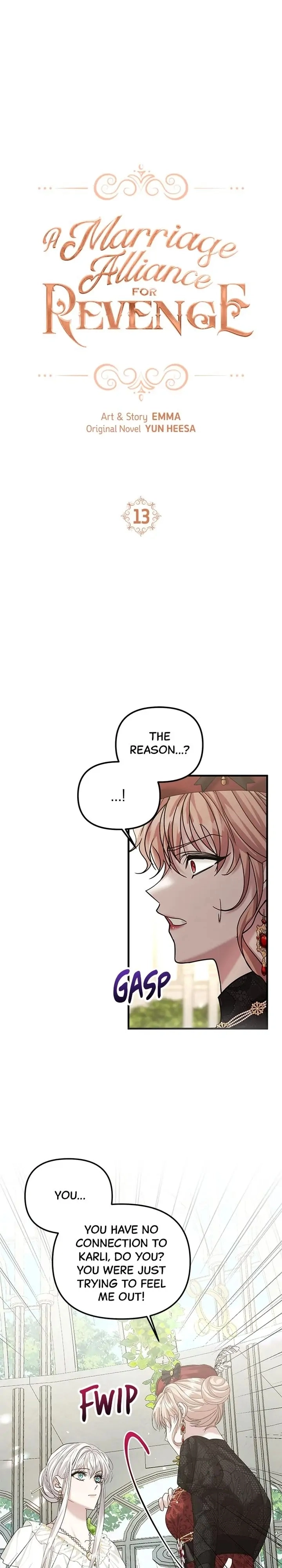 A Marriage Alliance for Revenge Chapter 13 Page 12