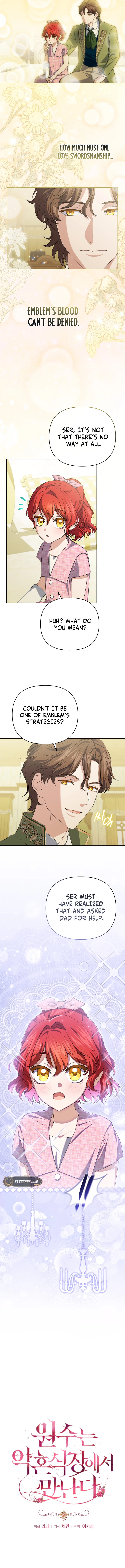 Enemies Meet at the Engagement Ceremony Chapter 15 Page 6
