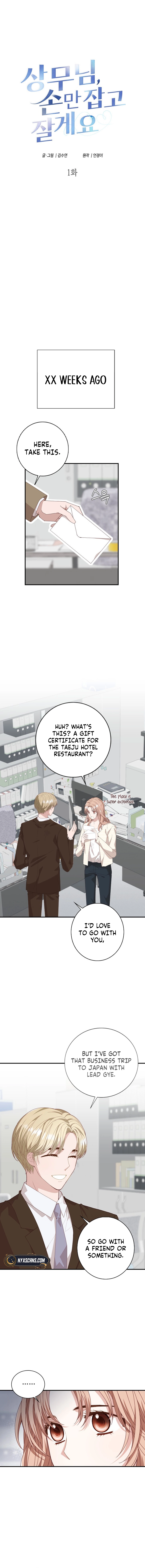 Executive, Let’s Just Hold Hands and Sleep Chapter 1 – Chapter 1 Page 8