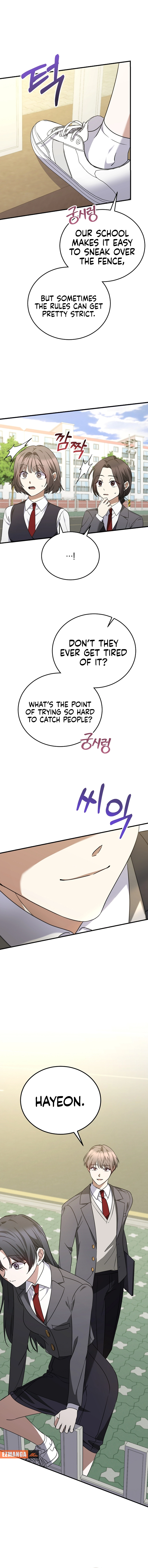 I Am in the Same Class as the Crazy Male Leads Chapter 12 Page 8