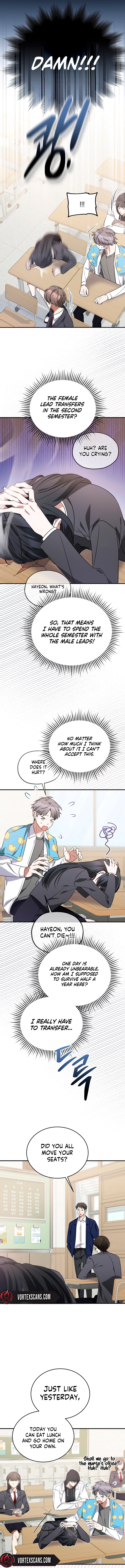 I Am in the Same Class as the Crazy Male Leads Chapter 5 Page 10