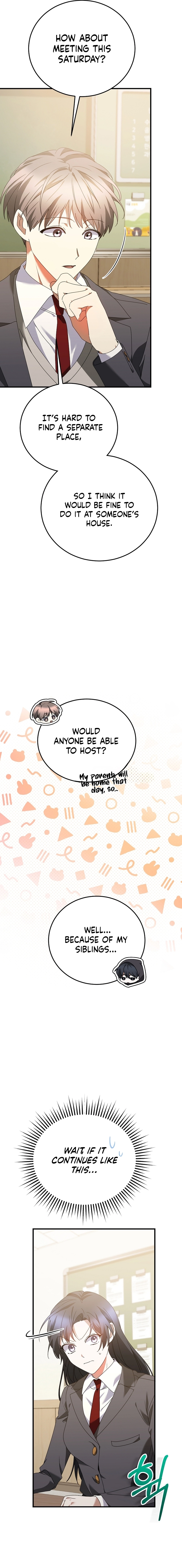 I Am in the Same Class as the Crazy Male Leads Chapter 25 Page 21