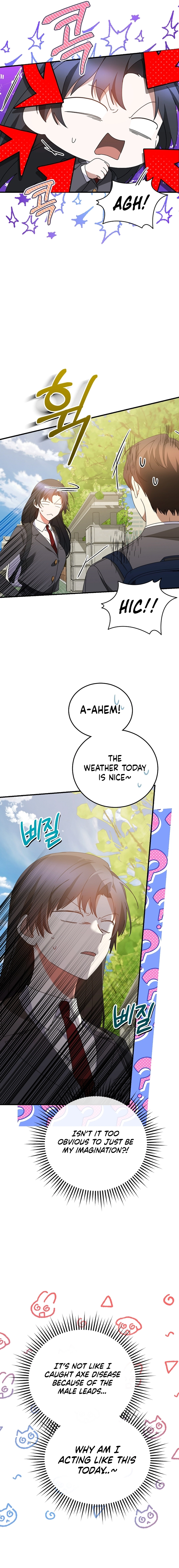 I Am in the Same Class as the Crazy Male Leads Chapter 27 Page 11