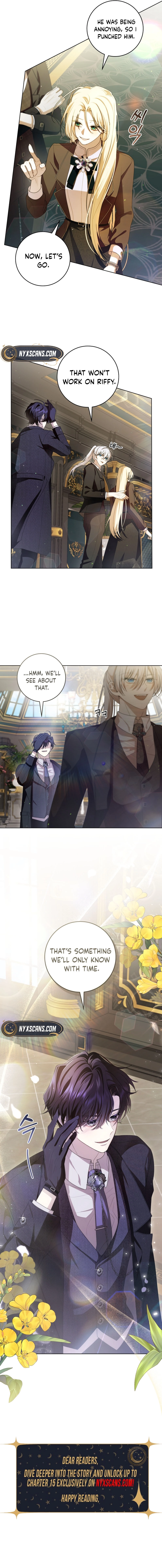 I Healed The Male Lead's Trauma Chapter 8 Page 14