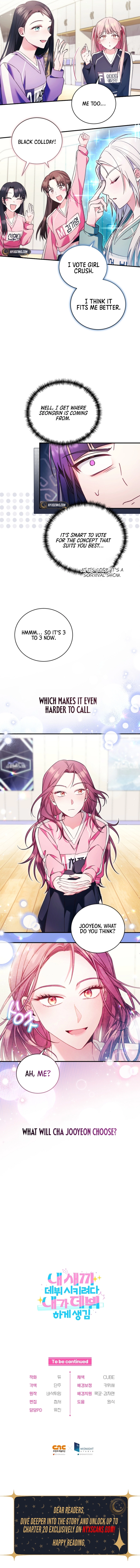 I Tried to Debut My Kid, But Ended Up Debuting Myself Chapter 14 Page 16