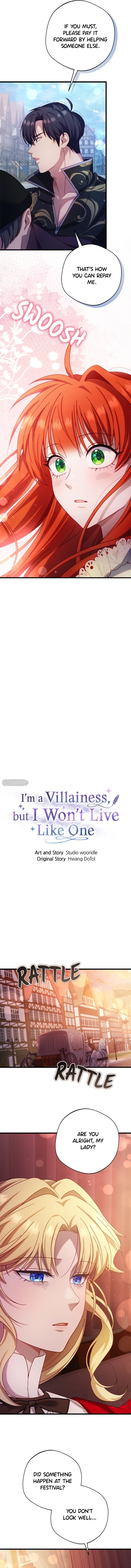 I'm a Villainess, but I Won't Live Like One Chapter 12 Page 5