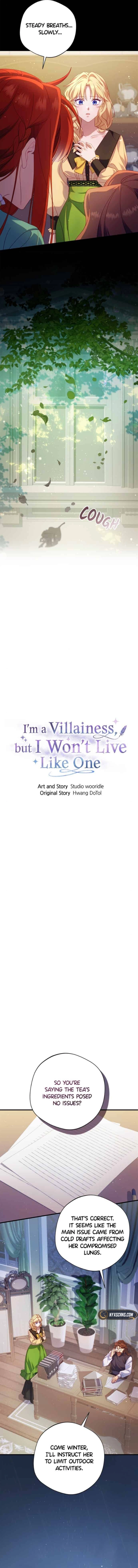 I'm a Villainess, but I Won't Live Like One Chapter 32 Page 6