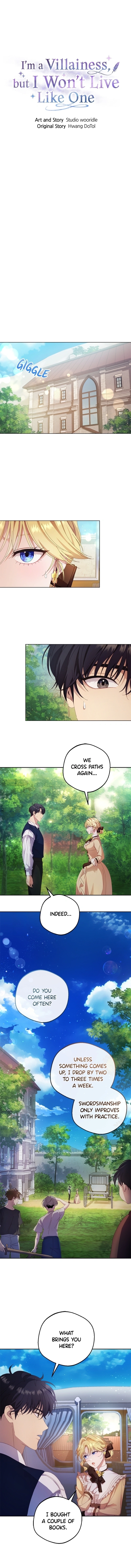 I'm a Villainess, but I Won't Live Like One Chapter 5 Page 5