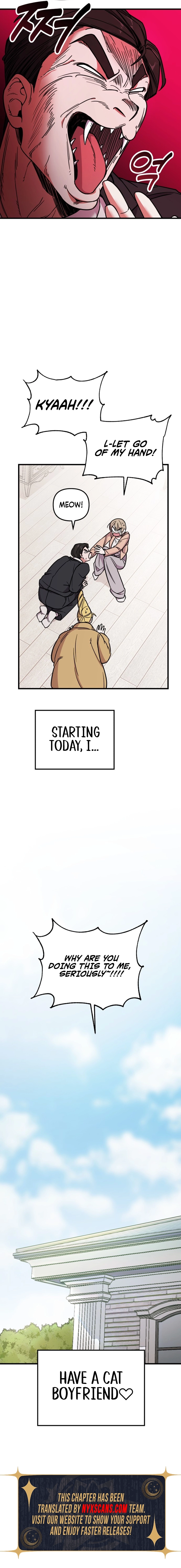 My boyfriend is a cat Chapter 1 Page 14