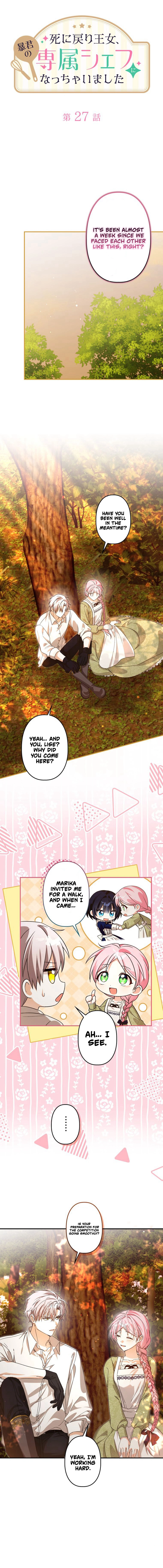 The Princess Who Rewound Death Became the Tyrant’s Personal Chef Chapter 27 Page 6