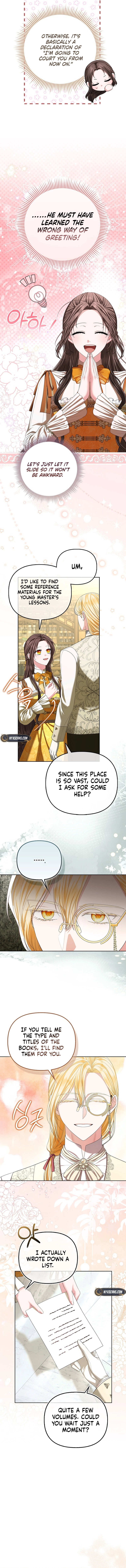 The Time-limited Extra Is Disguised as a Tutor in a Villain’s House Chapter 6 Page 5