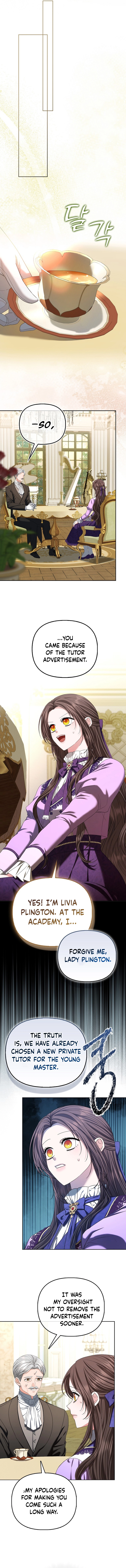 The Time-limited Extra Is Disguised as a Tutor in a Villain’s House Chapter 2 Page 5