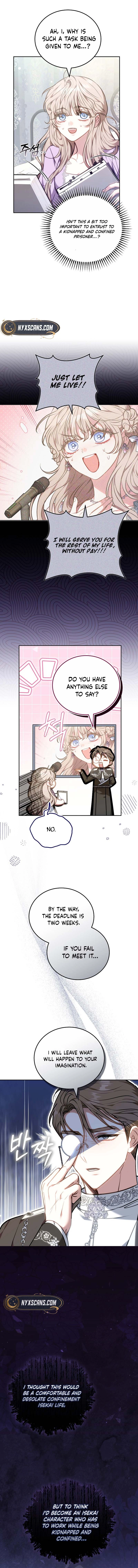Though I’m a Homebody, I Found Myself in a Dark Captive Genre Chapter 3 Page 6