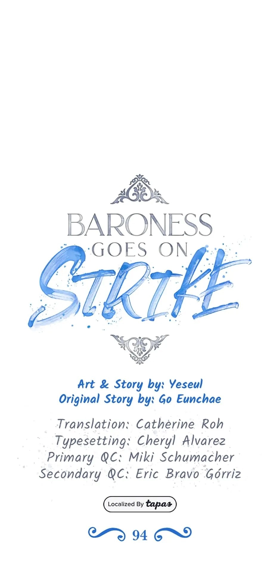 Baroness Goes On Strike Chapter 94 – Trust and Weakness Page 30