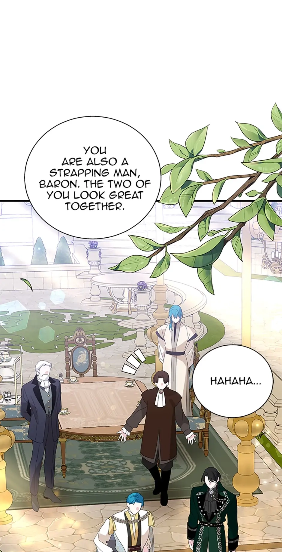 Baroness Goes On Strike Chapter 83 – Meeting the Princes Page 54