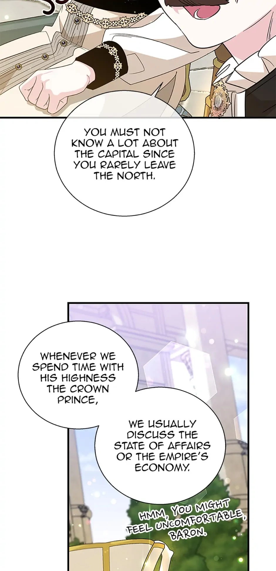 Baroness Goes On Strike Chapter 83 – Meeting the Princes Page 67