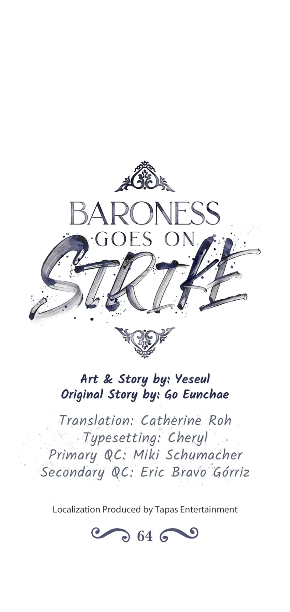 Baroness Goes On Strike Chapter 64 – Everything Will Be Mine Page 43