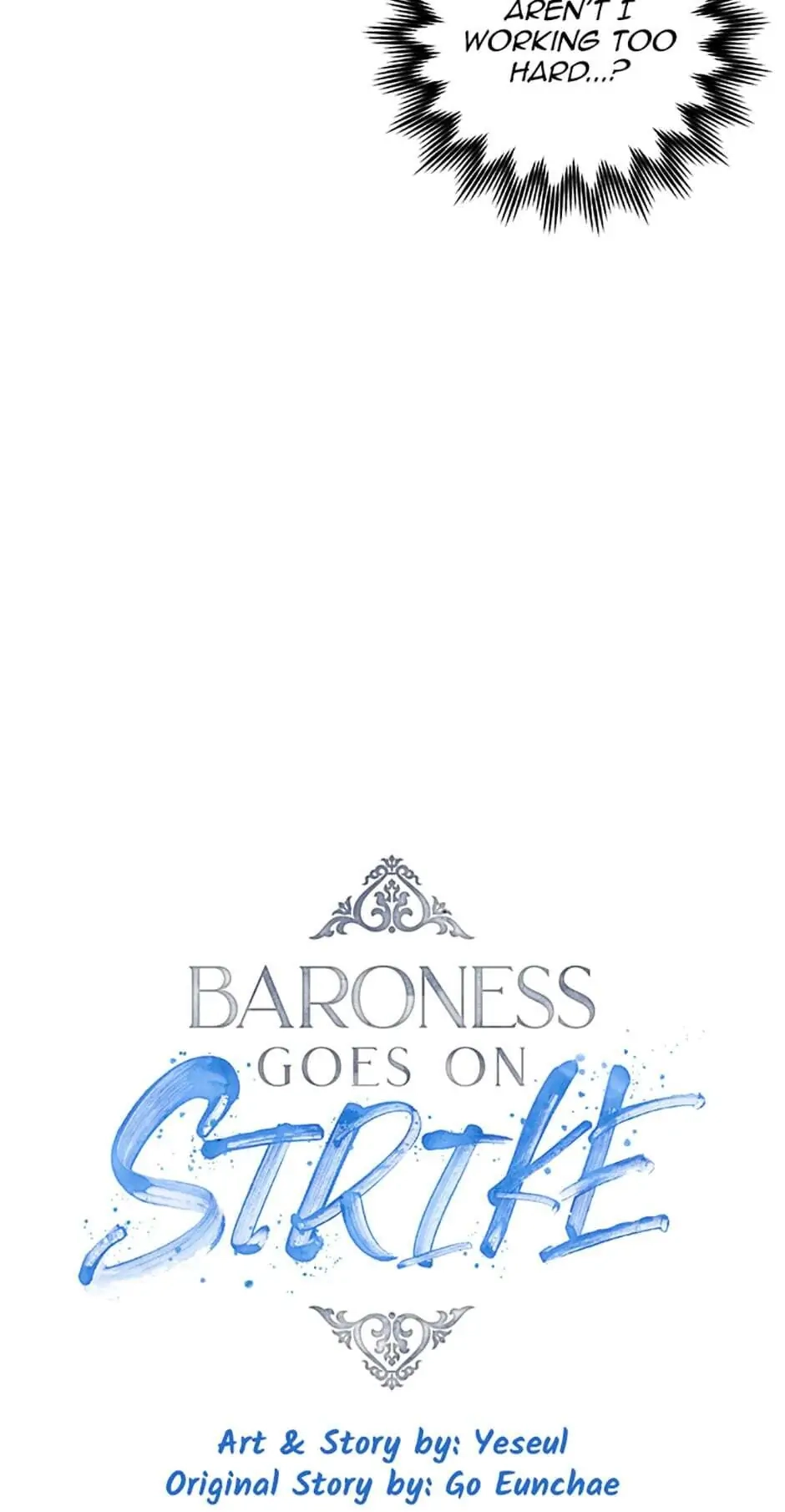 Baroness Goes On Strike Chapter 14 – A Close Embrace Page 7