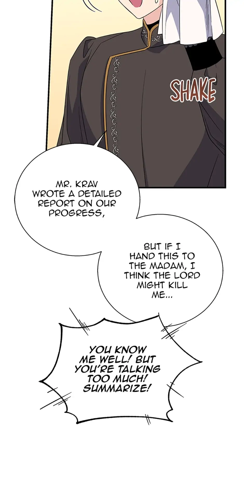 Baroness Goes On Strike Chapter 76 – Nosebleeds Page 39