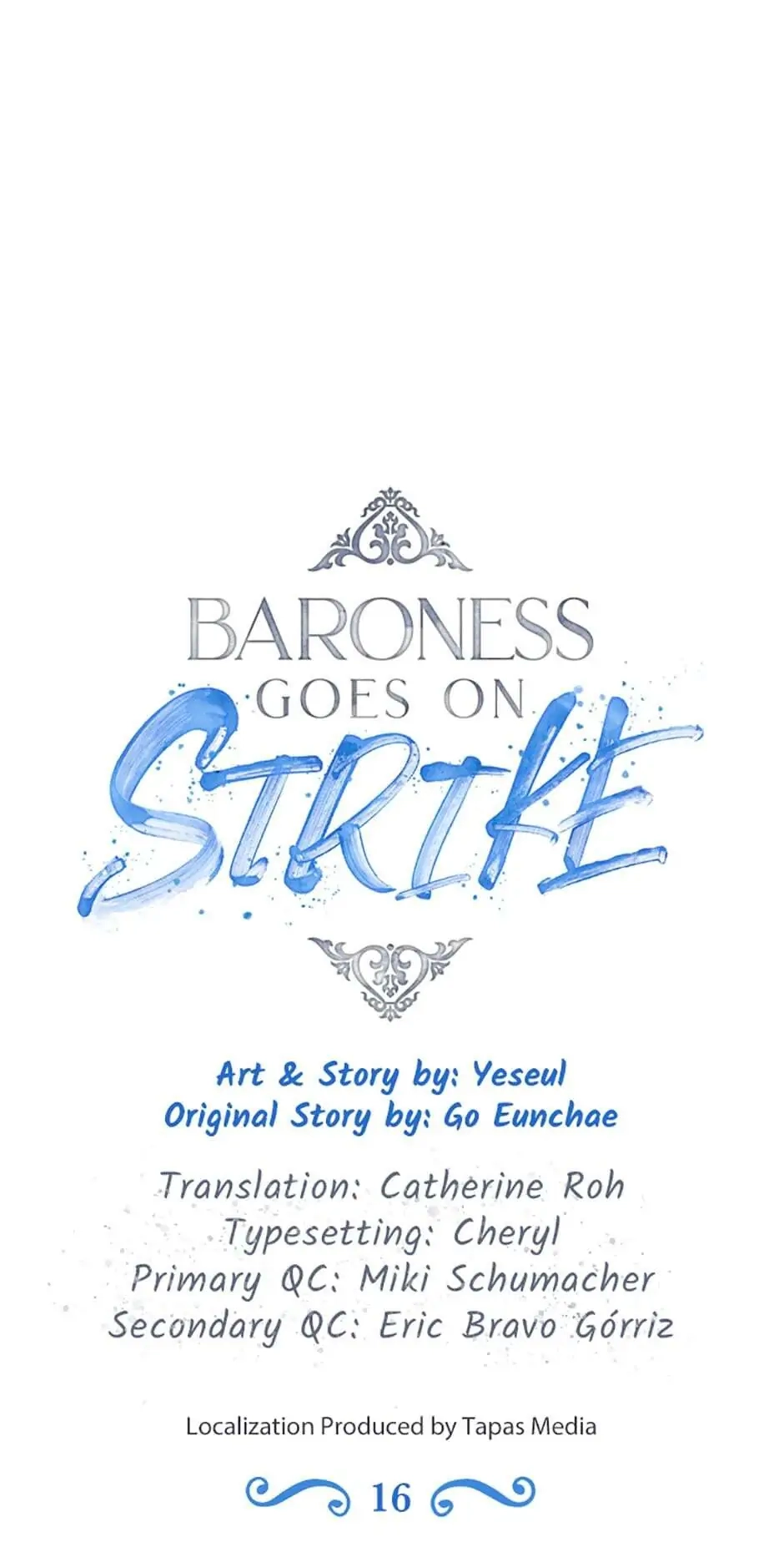 Baroness Goes On Strike Chapter 16 – Vita's Rage Page 8