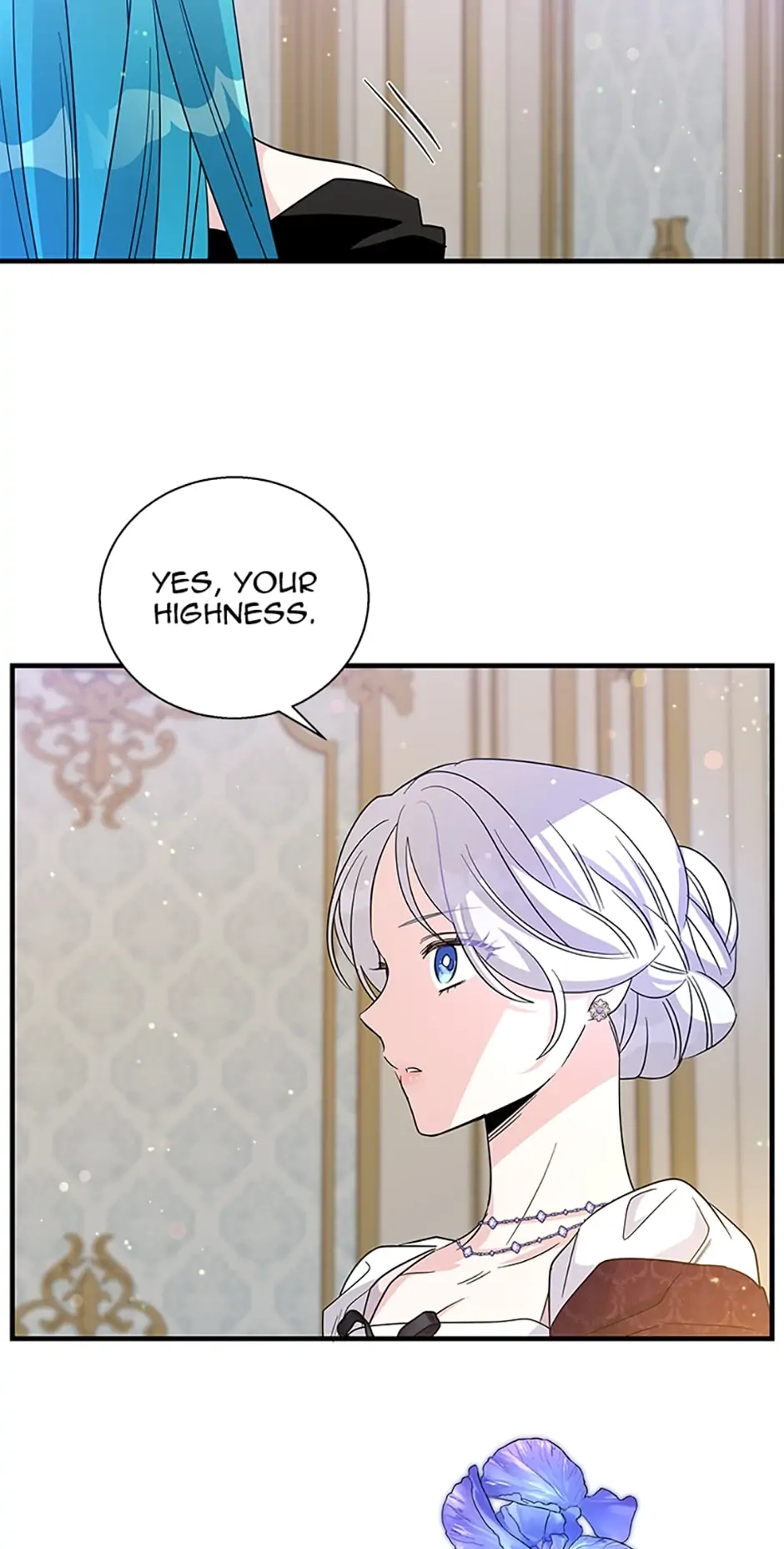 Baroness Goes On Strike Chapter 87 – A Blue Wig Page 61