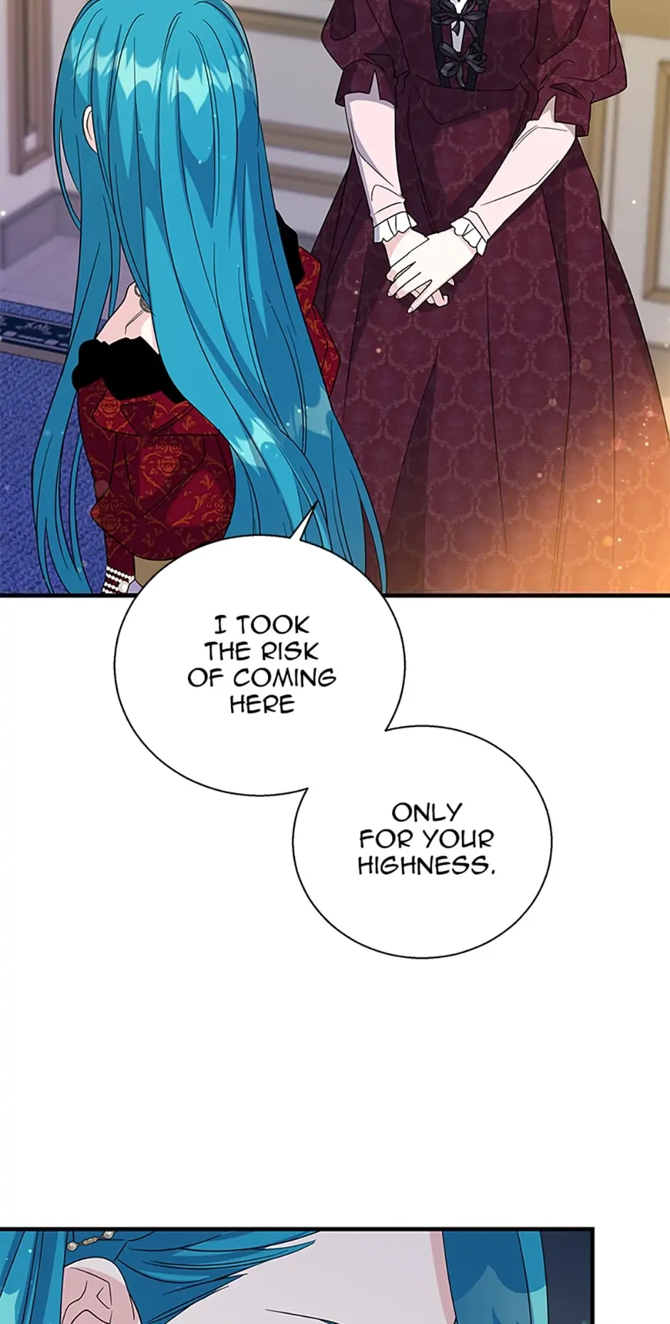 Baroness Goes On Strike Chapter 87 – A Blue Wig Page 64