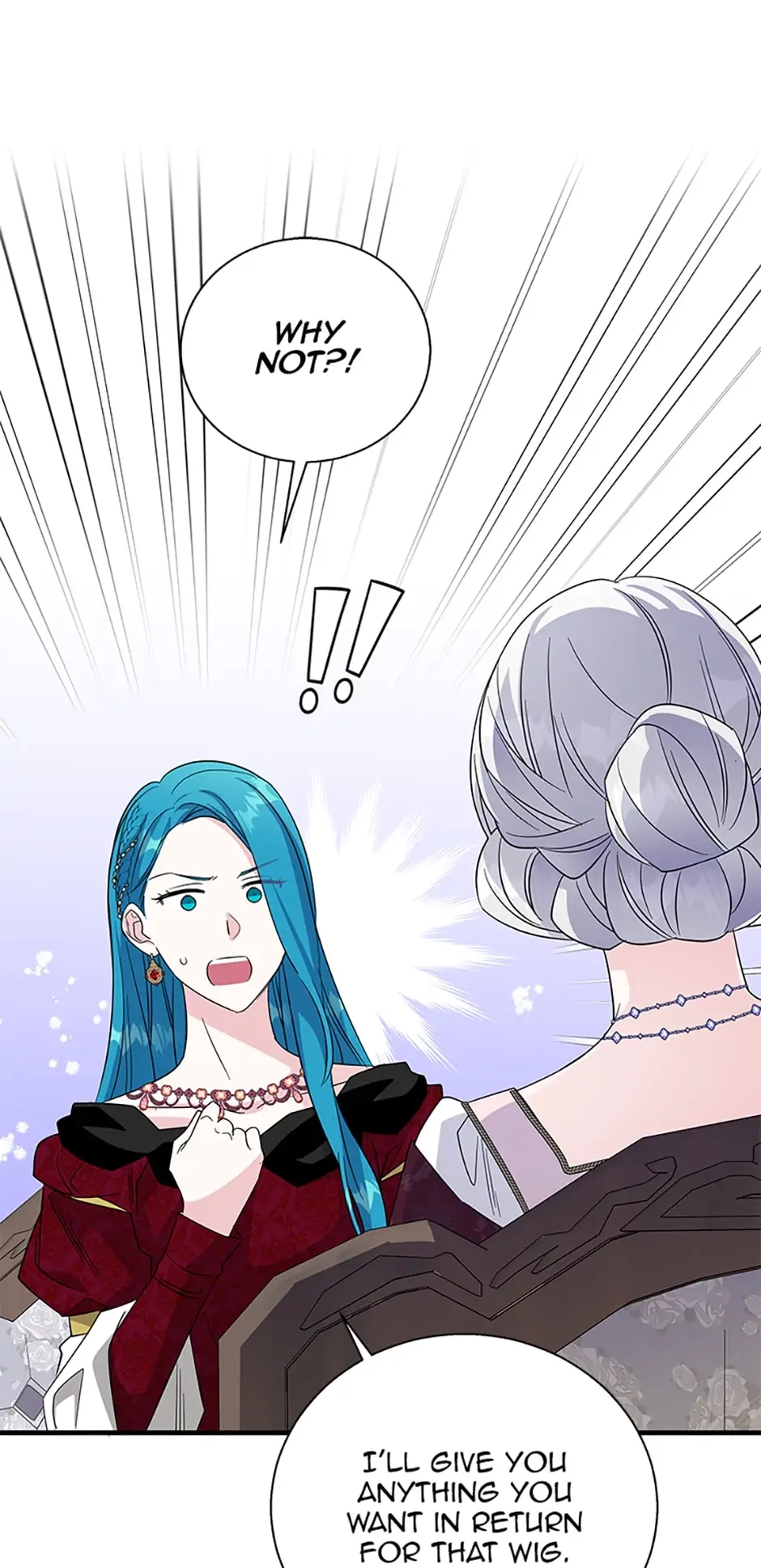 Baroness Goes On Strike Chapter 87 – A Blue Wig Page 33