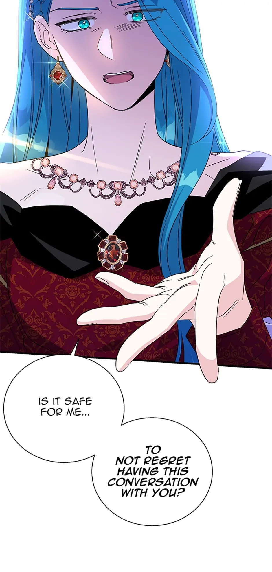 Baroness Goes On Strike Chapter 87 – A Blue Wig Page 55