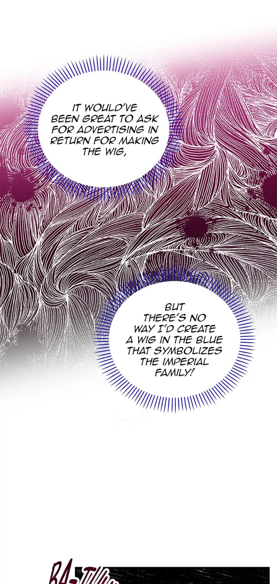 Baroness Goes On Strike Chapter 87 – A Blue Wig Page 44