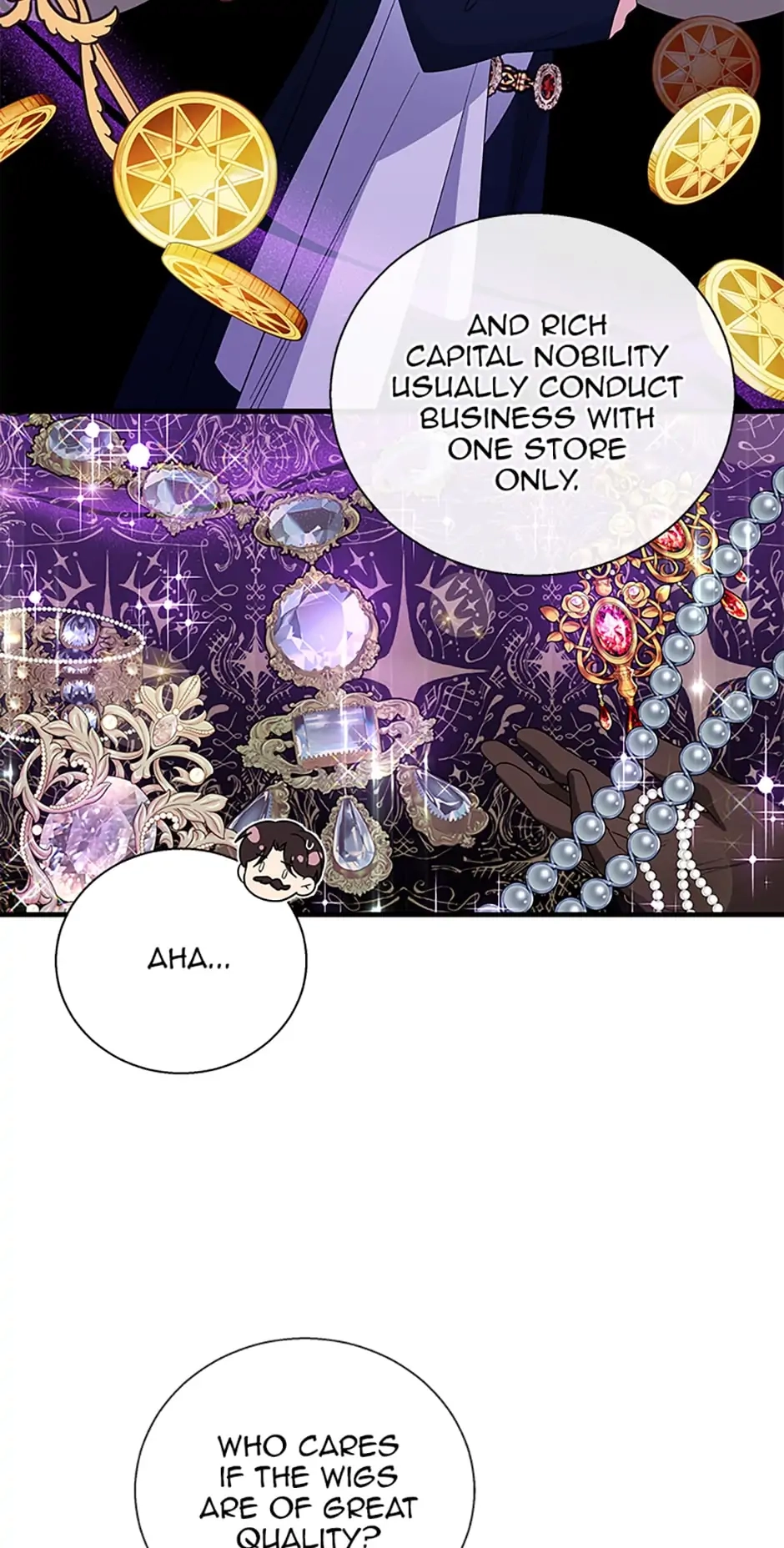 Baroness Goes On Strike Chapter 71 – Finding a Merchant Page 44