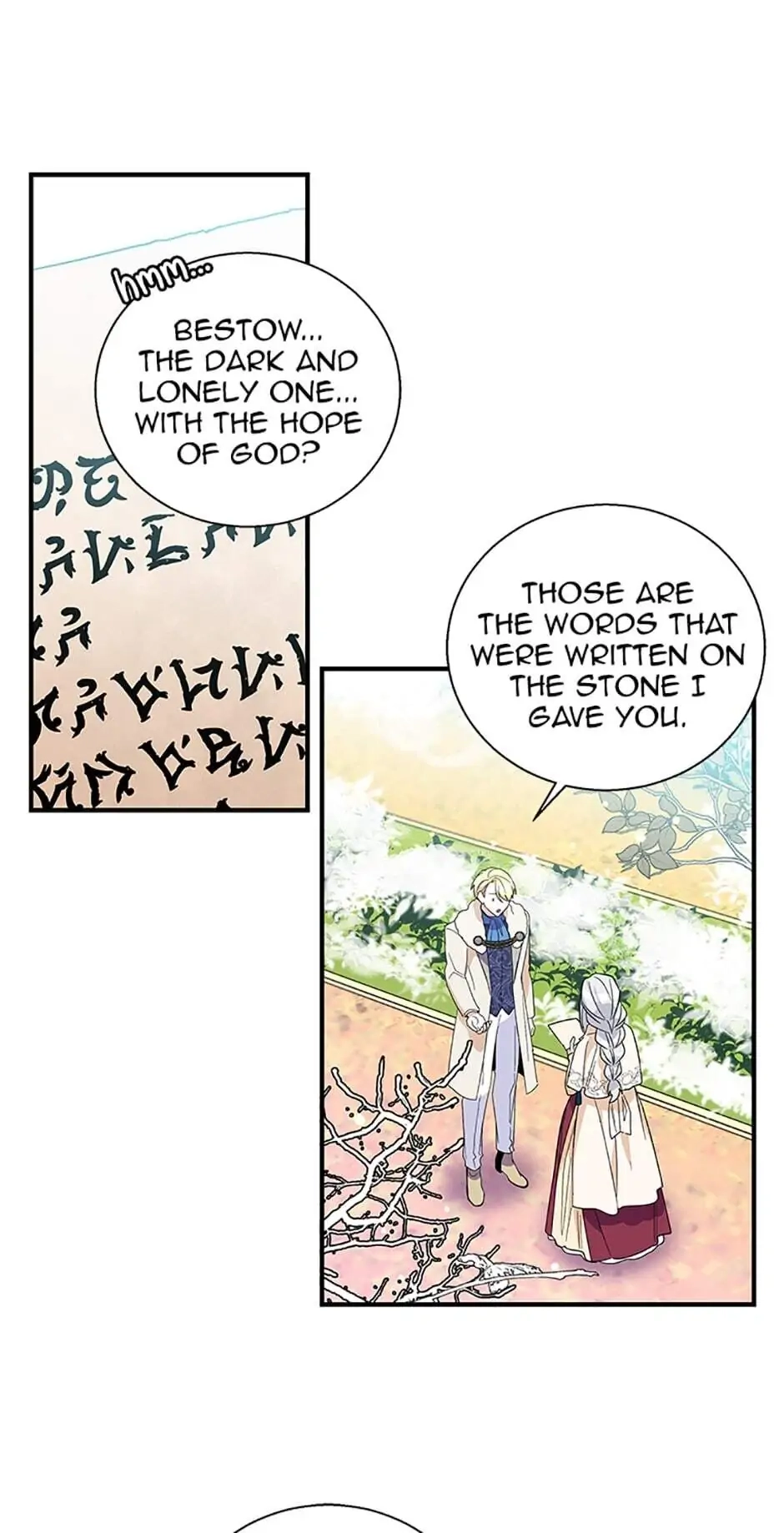 Baroness Goes On Strike Chapter 11 – The Ancient Language Page 38