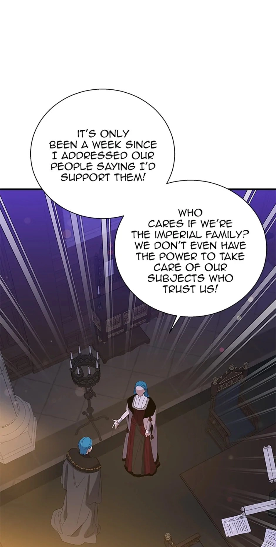Baroness Goes On Strike Chapter 102 – The Bitter Cold Page 61