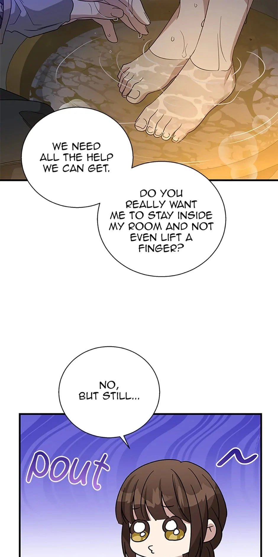 Baroness Goes On Strike Chapter 102 – The Bitter Cold Page 38