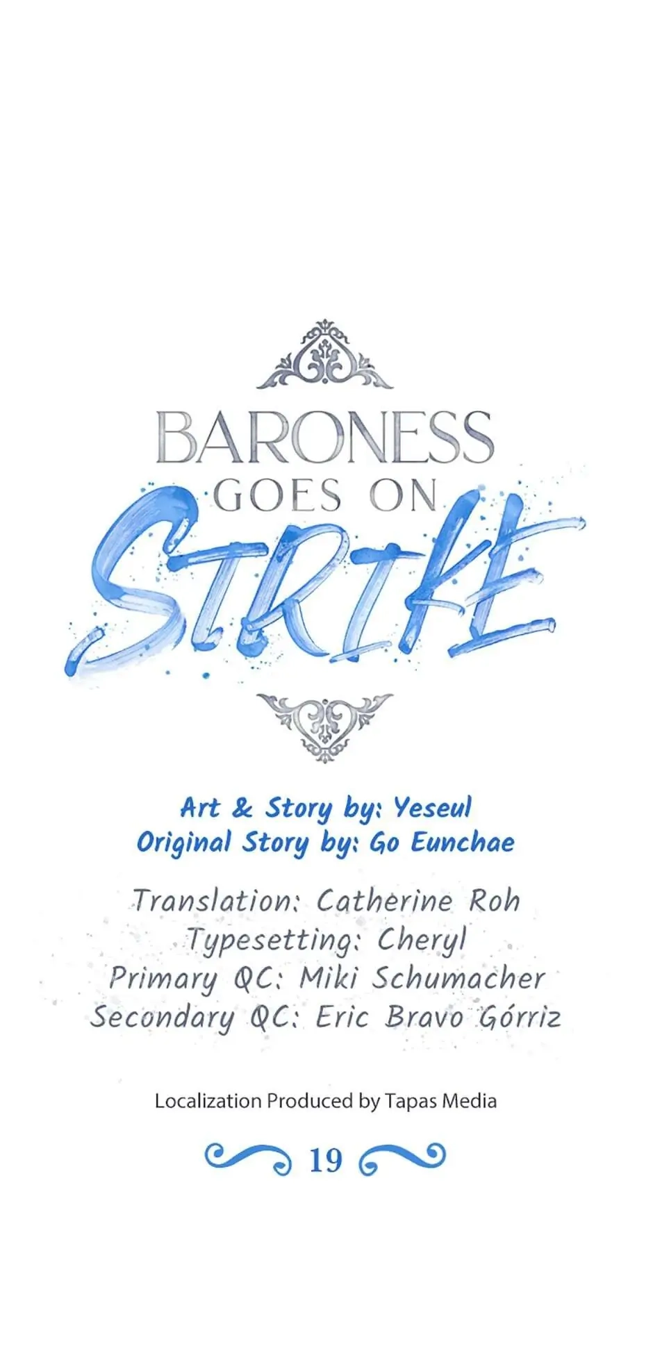 Baroness Goes On Strike Chapter 19 – The Disappearing Stone Page 7