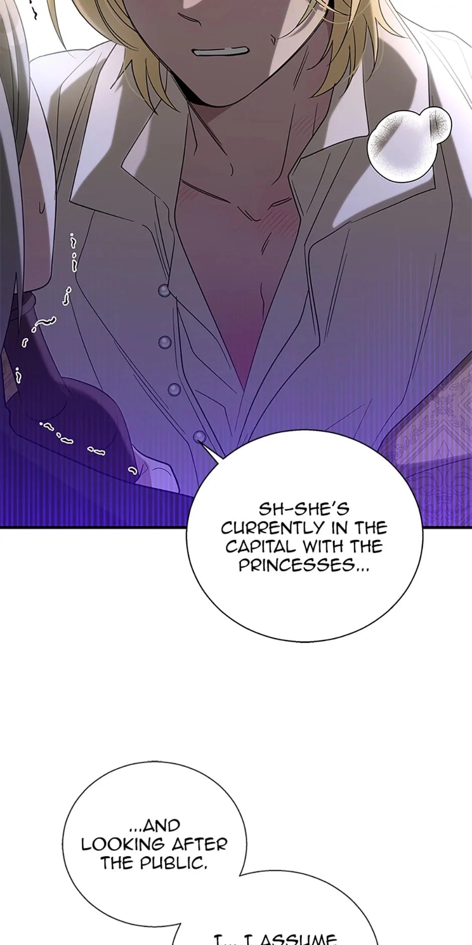 Baroness Goes On Strike Chapter 103 – The Silver-Haired Angel Page 54