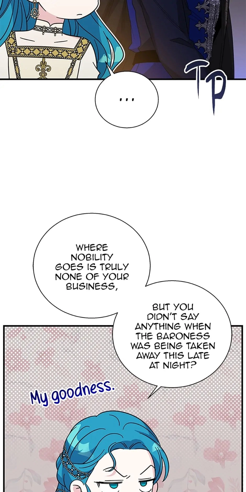 Baroness Goes On Strike Chapter 93 – Overheard at the Castle Page 42