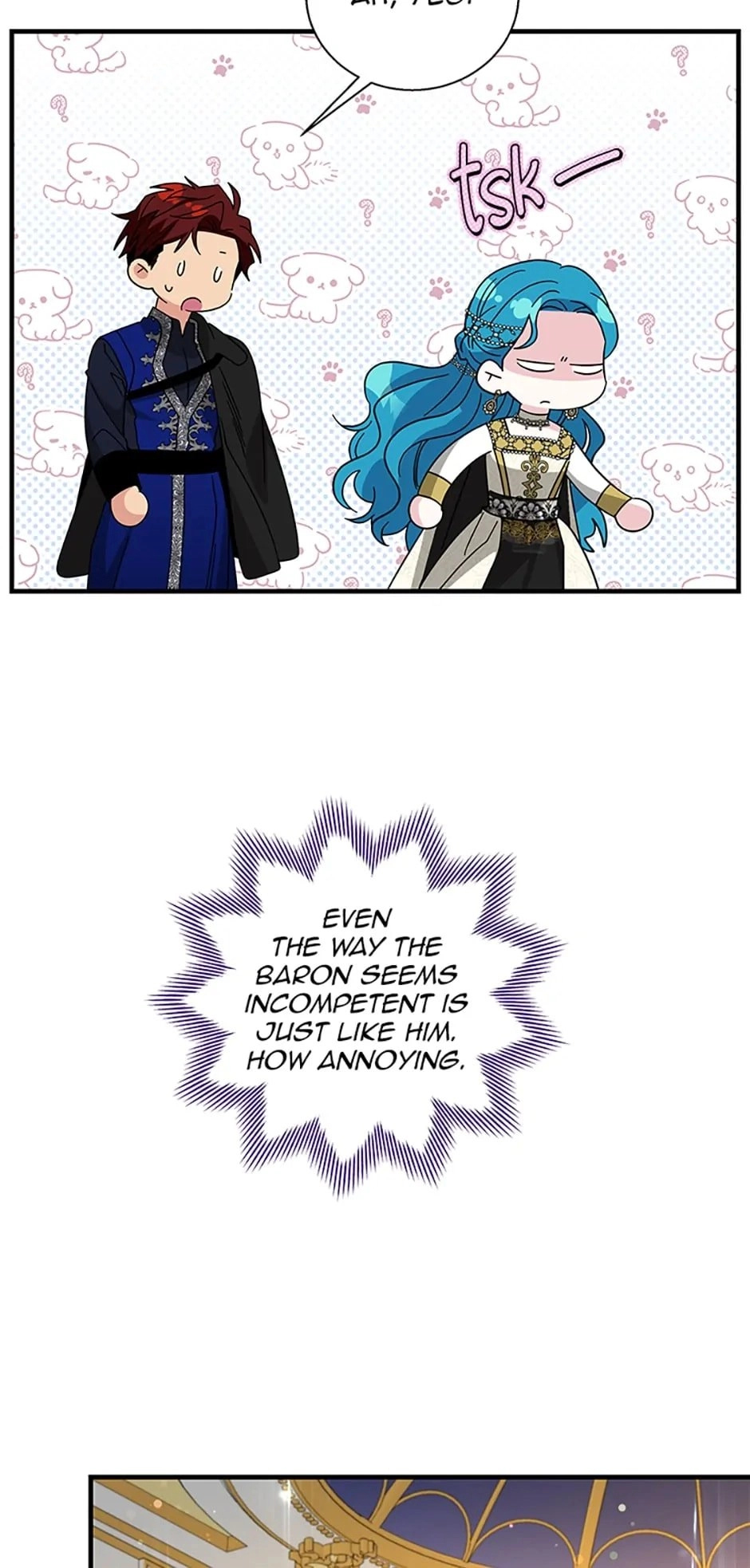 Baroness Goes On Strike Chapter 93 – Overheard at the Castle Page 37