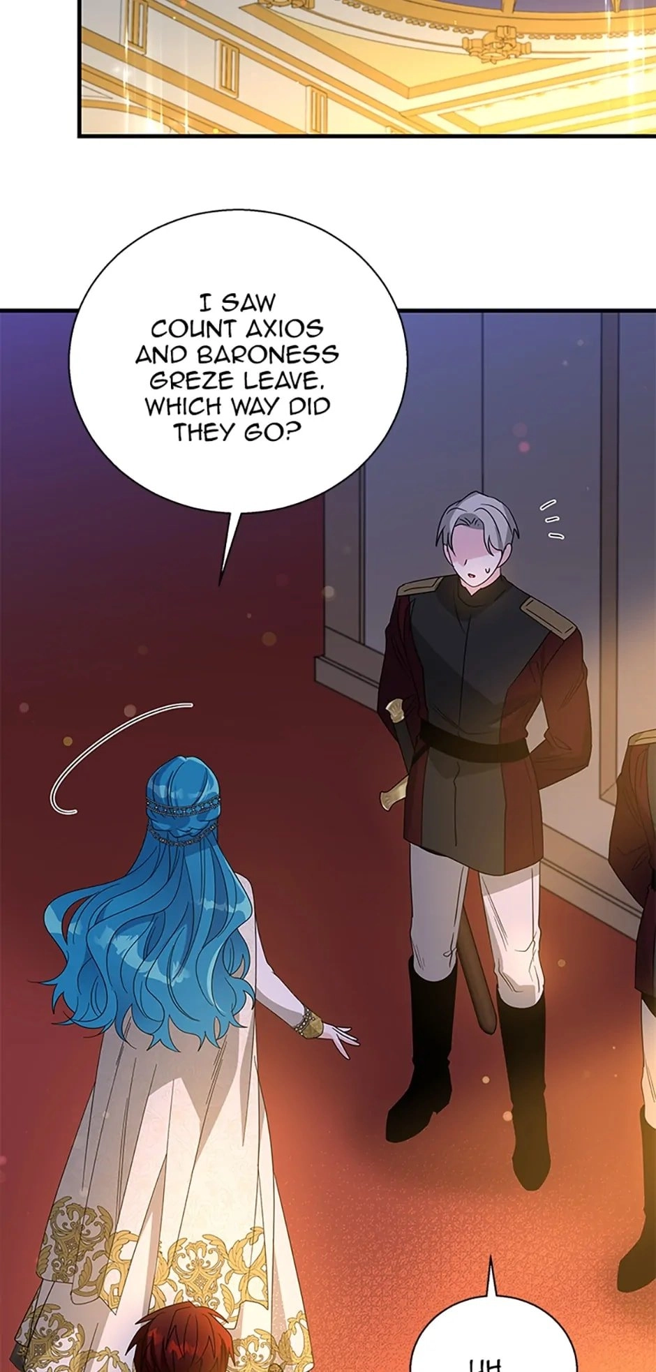 Baroness Goes On Strike Chapter 93 – Overheard at the Castle Page 38