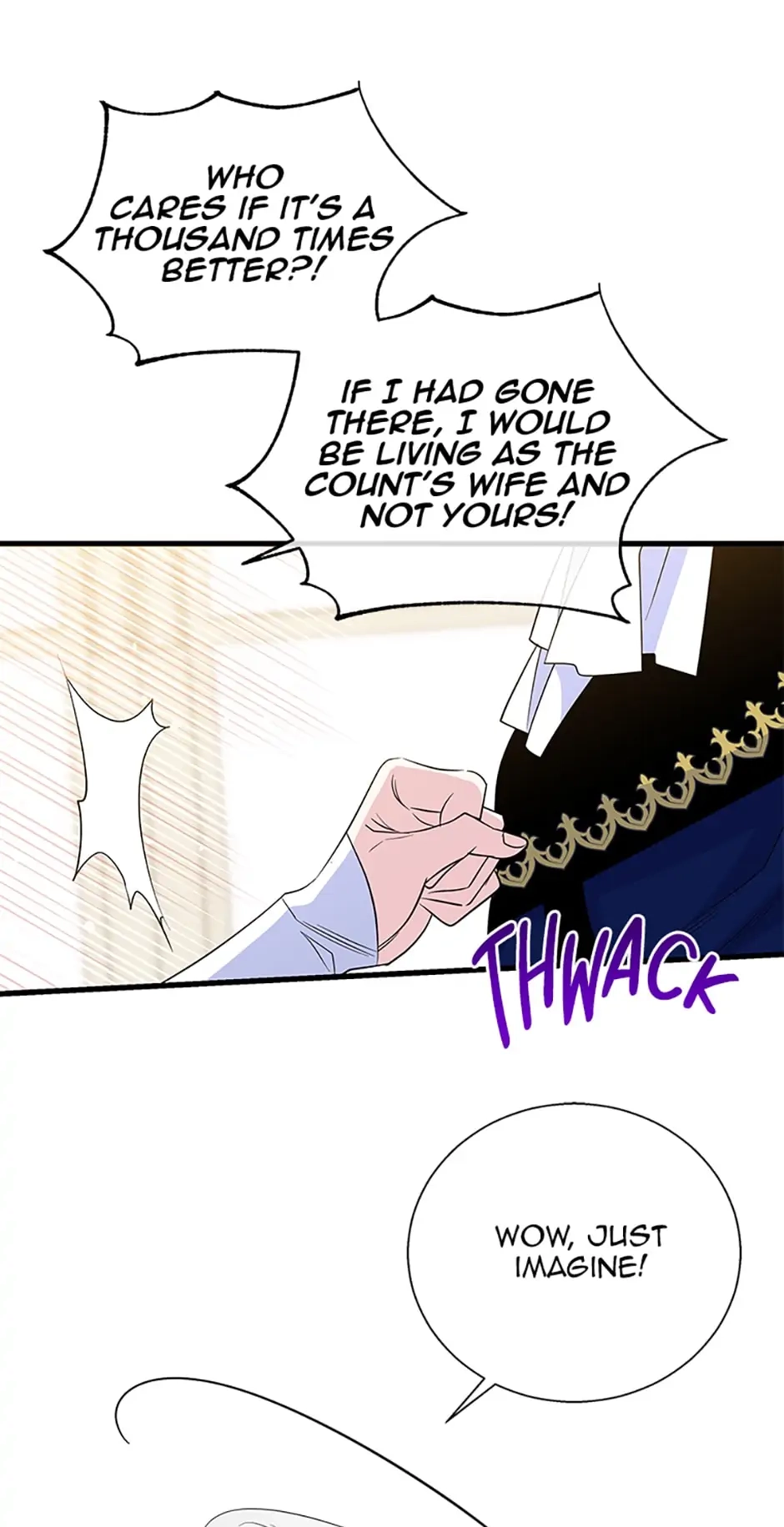 Baroness Goes On Strike Chapter 57 – Can't Let Go Page 8