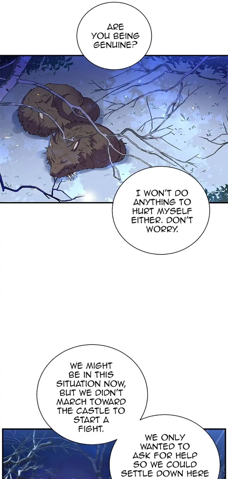 Baroness Goes On Strike Chapter 27 – I Won't Hurt You Page 51