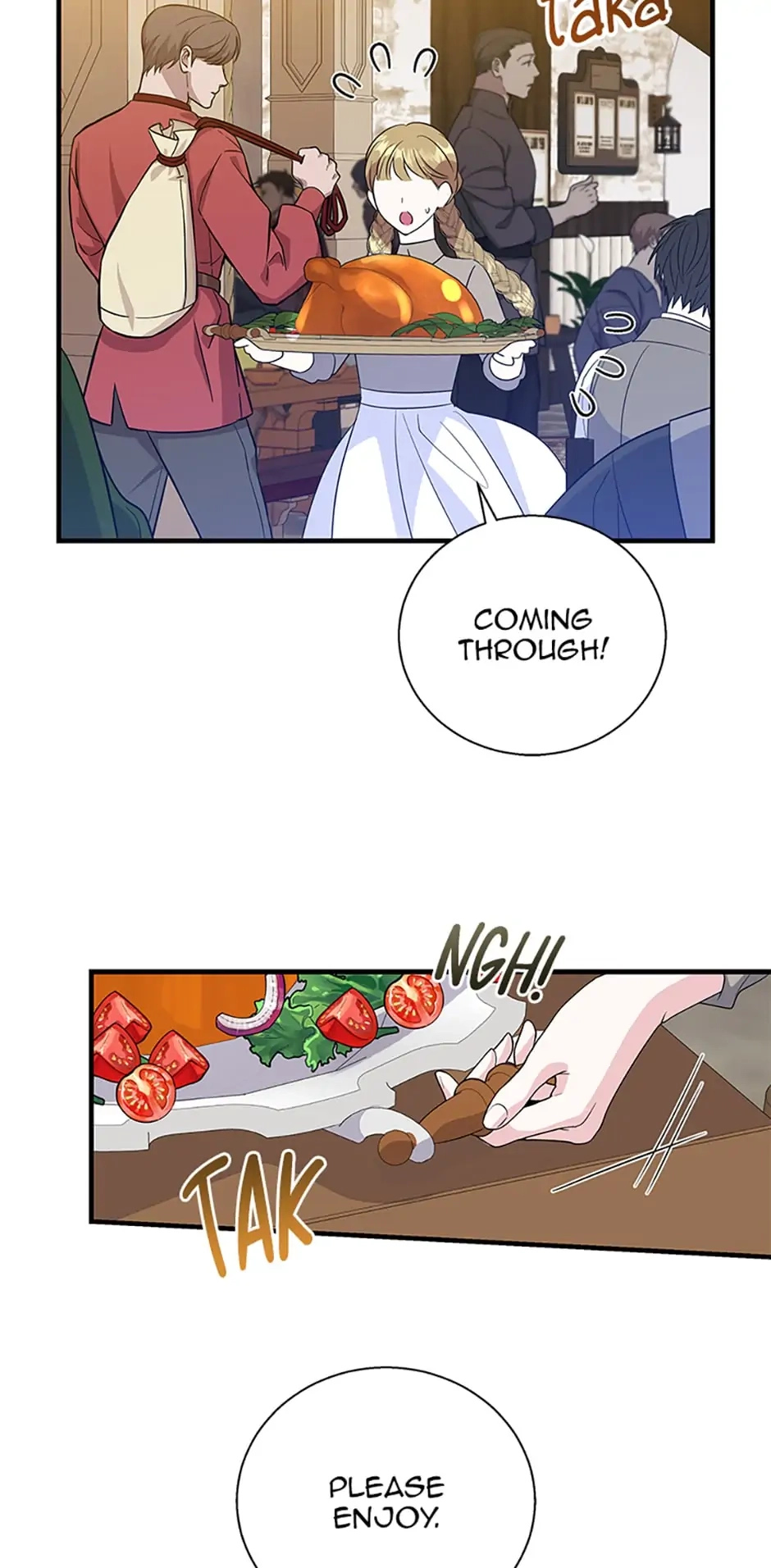 Baroness Goes On Strike Chapter 70 – Out in the Capital Page 9