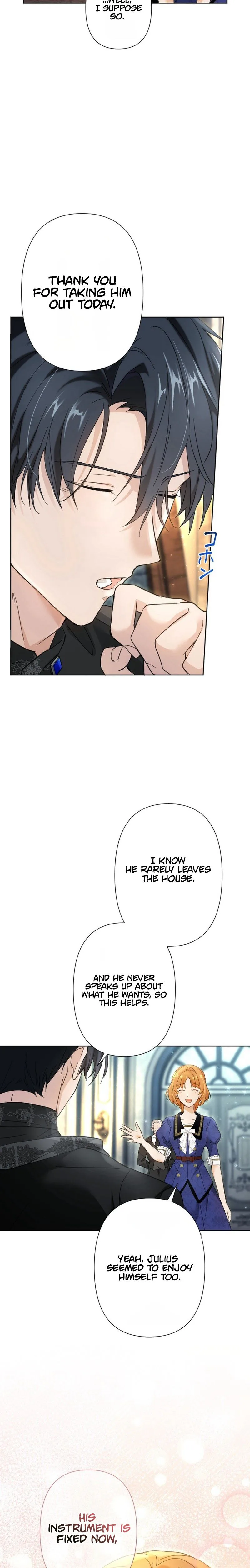 Became part of the family with the four brothers of the ducal Chapter 16 Page 13