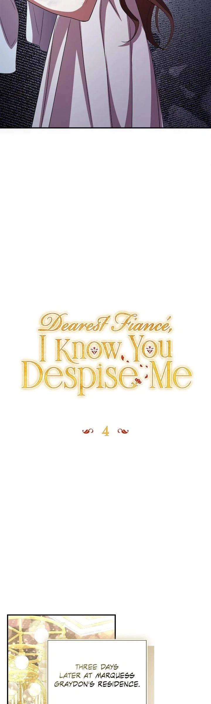 Dearest Fiancé, I Know You Despise Me Chapter 4 Page 16