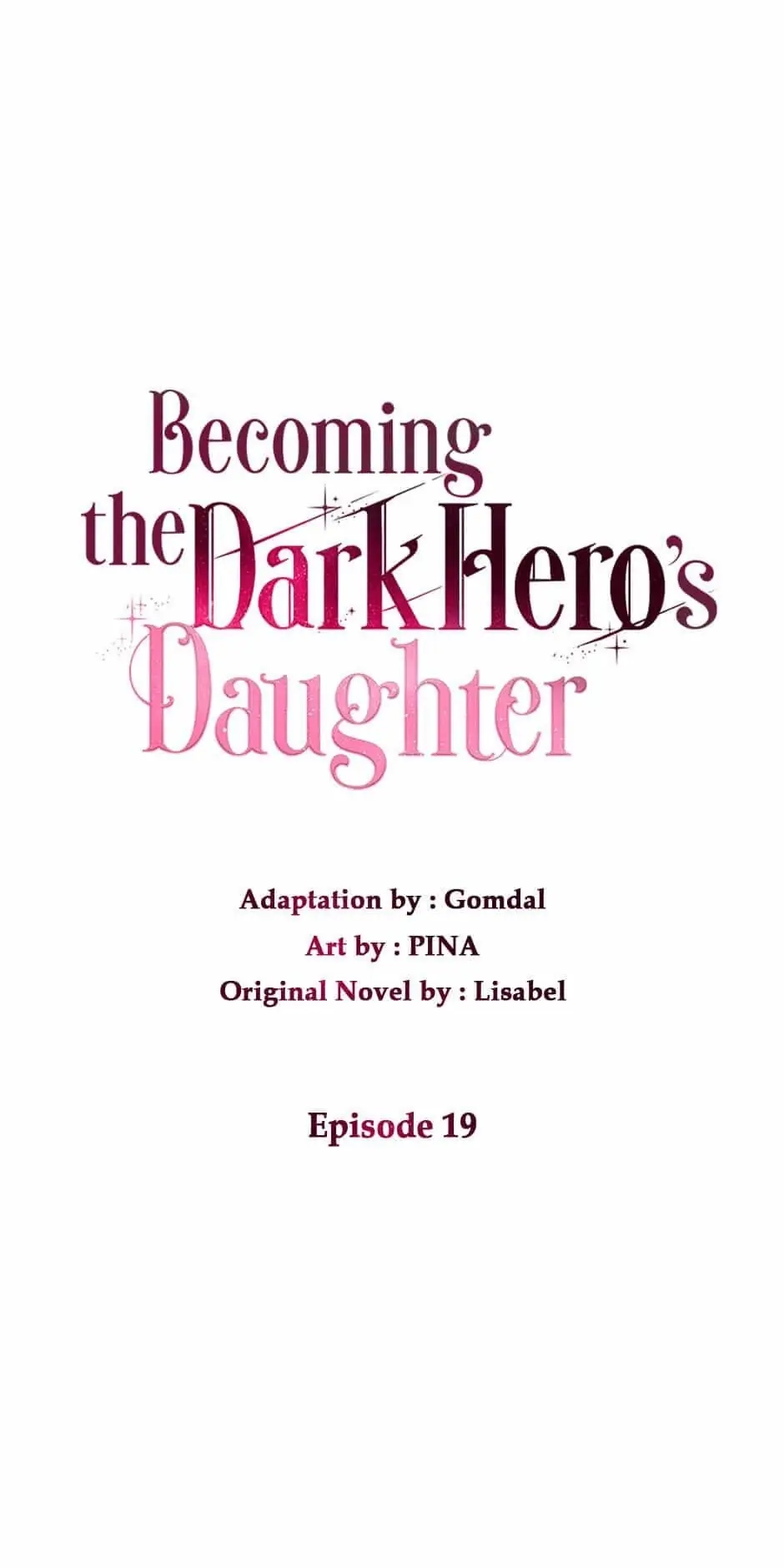 How to Be a Dark Hero's Daughter Chapter 19 Page 8