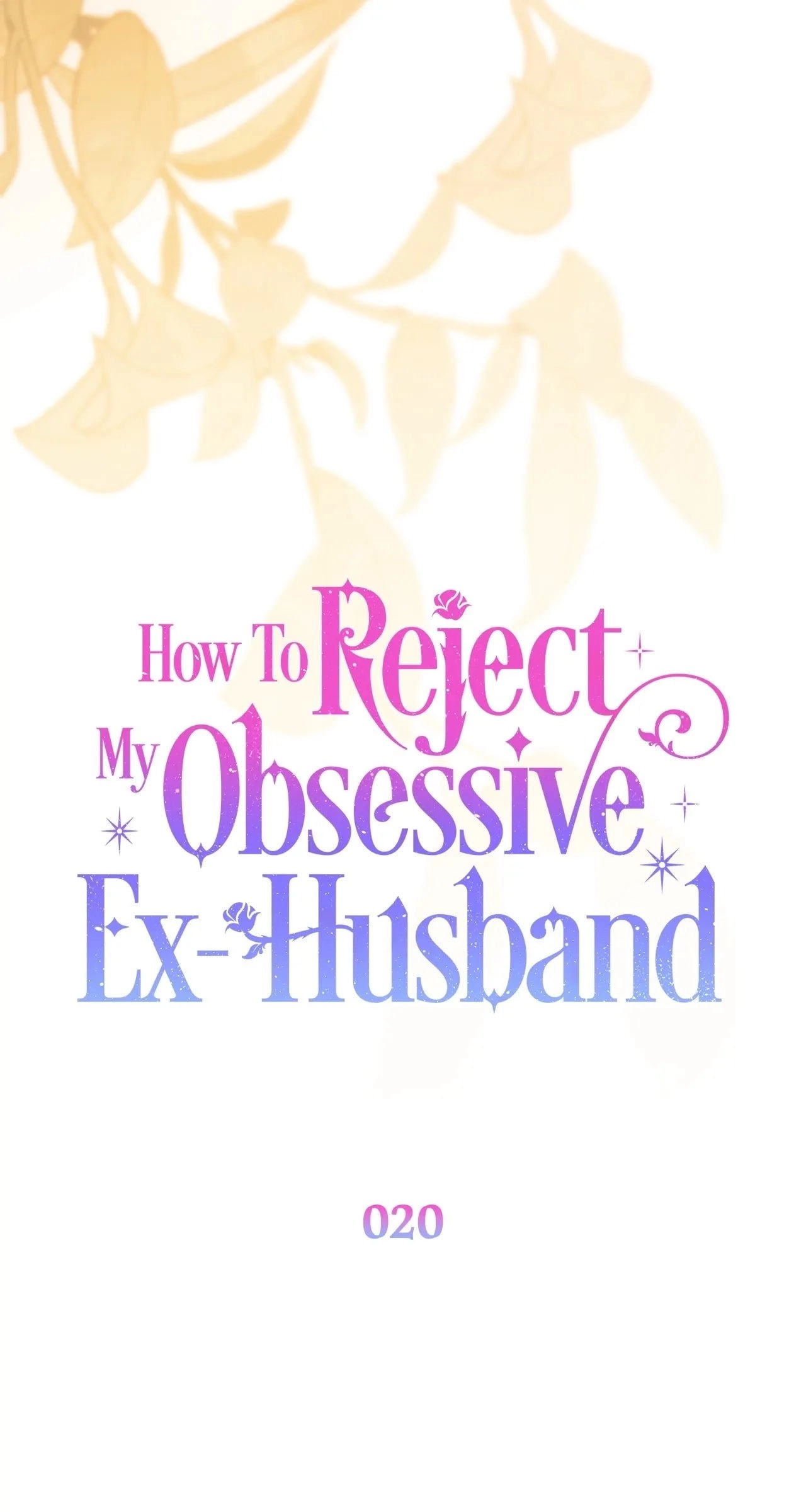 How To Reject My Obsessive Ex-Husband Chapter 20 Page 16