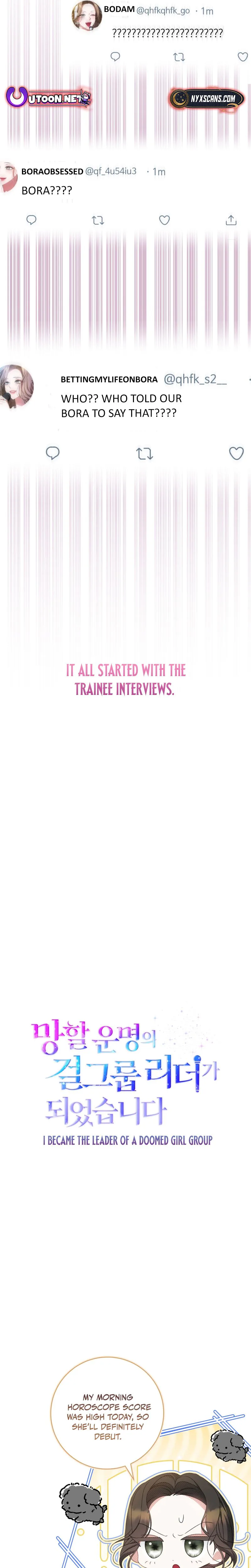 I Became the Leader of a Doomed Girl Group Chapter 0 Page 28