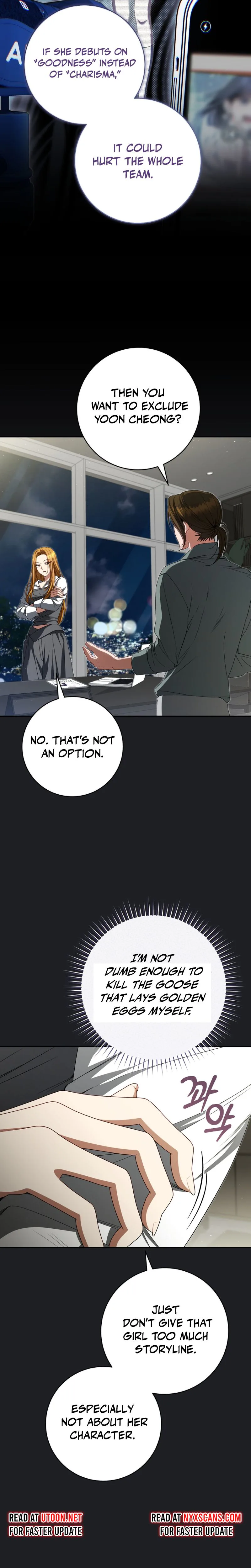 I Became the Leader of a Doomed Girl Group Chapter 46 Page 8