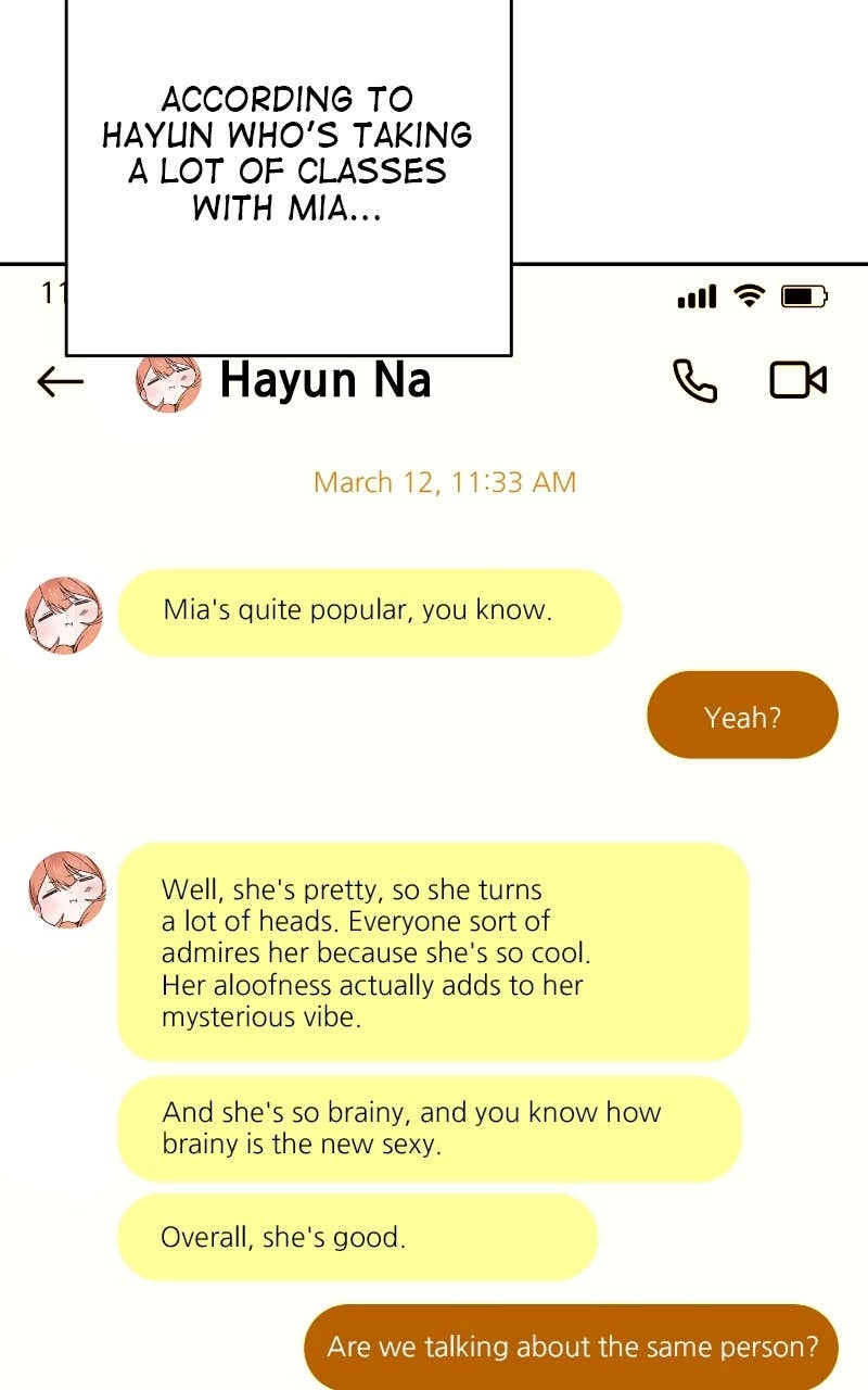 Mia is Back Chapter 11 – Flower-viewing Page 71