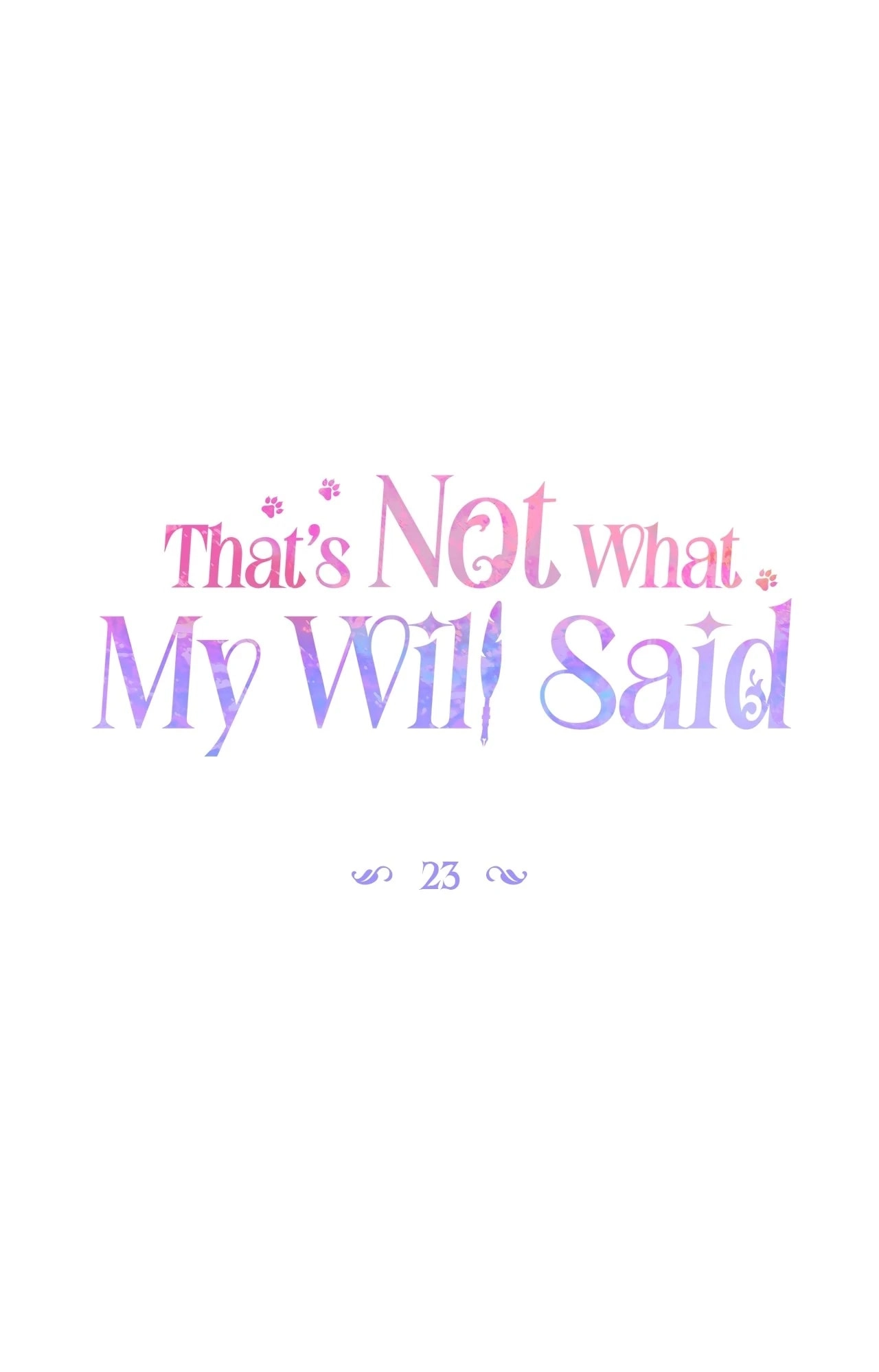 That's Not What My Will Said Chapter 23 Page 16