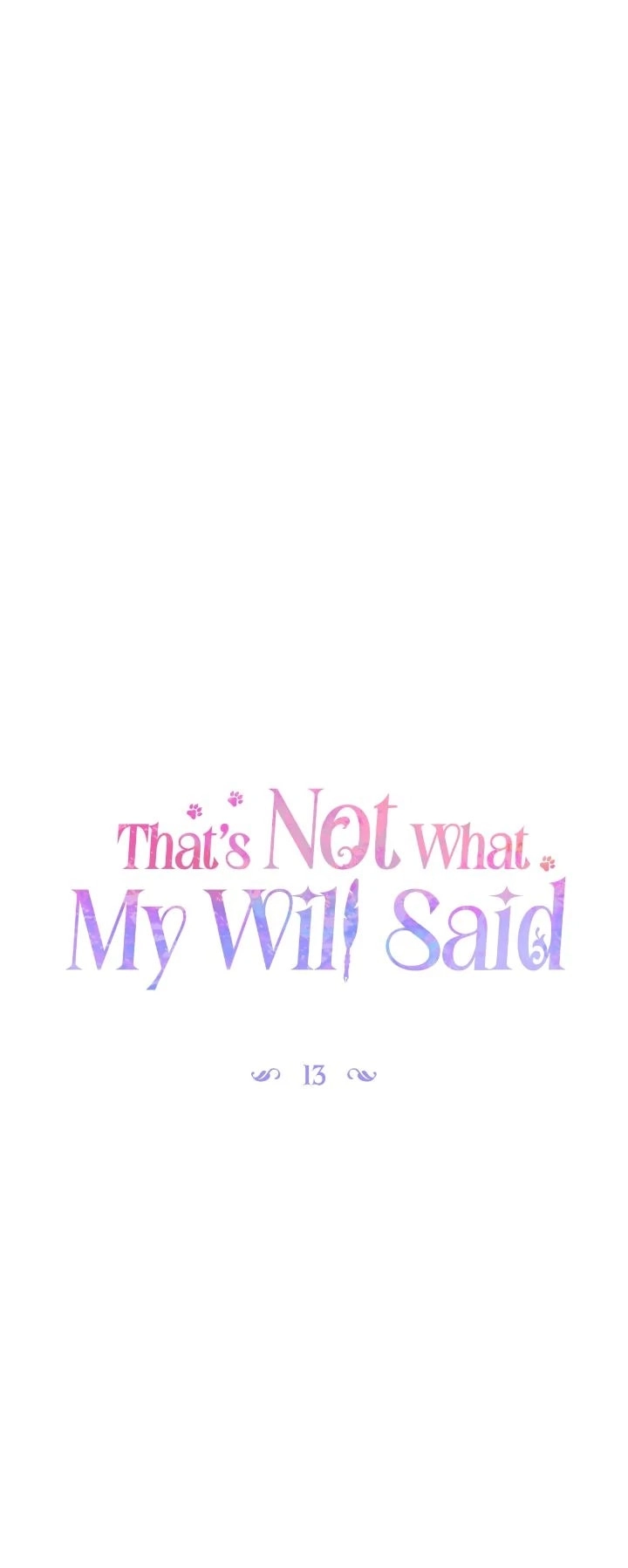 That's Not What My Will Said Chapter 13 Page 30